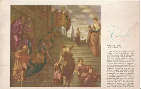 LAMINA 51608: Presentacion de la Virgen, por Tintorello