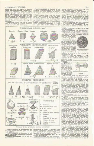 LAMINA 51634: Poliedros