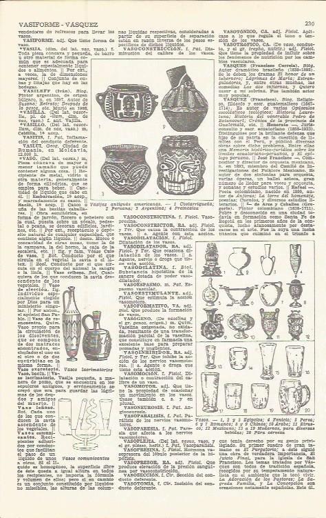 LAMINA 51624: Tipos de vasijas y vasos