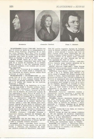 LAMINA 51564: Savonarola, Scarlatti y Schubert