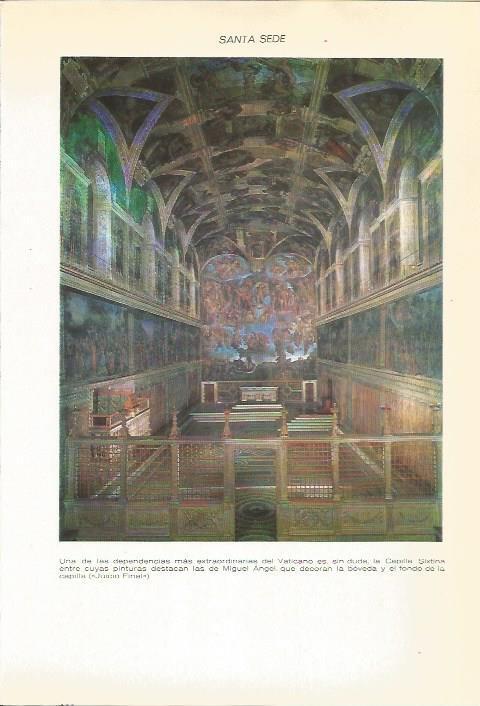 LAMINA 51561: Capilla Sixtina del Vaticano