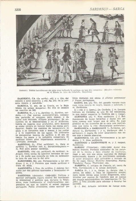 LAMINA 51560:  Mosaico representando el baile de la sardana