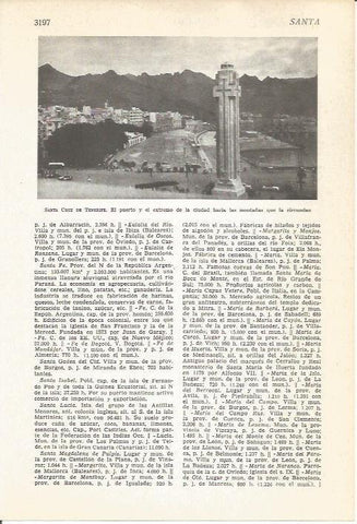 LAMINA 51555: Puerto de Santa Cruz de Tenerife