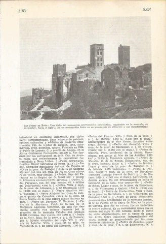 LAMINA 51550: Monasterio de Sant Pere de Rodes