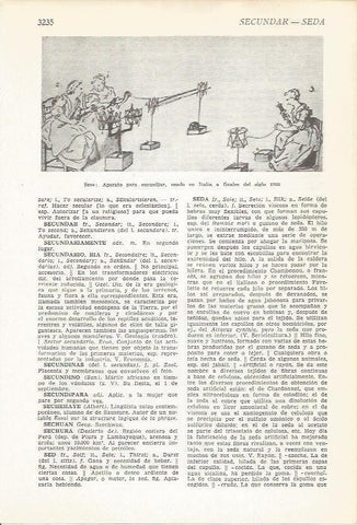 LAMINA 51571: Aparato para encanillar seda