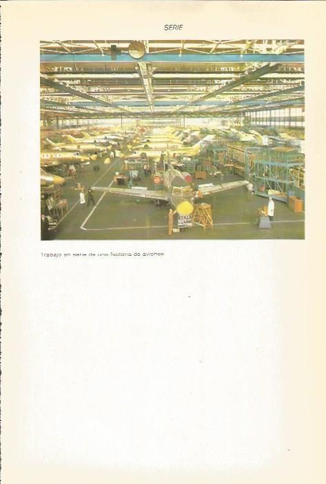 LAMINA 51590: Fabrica de aviones