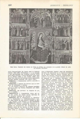 LAMINA 51589: Retablo de Todos los Santos , por P. Serra
