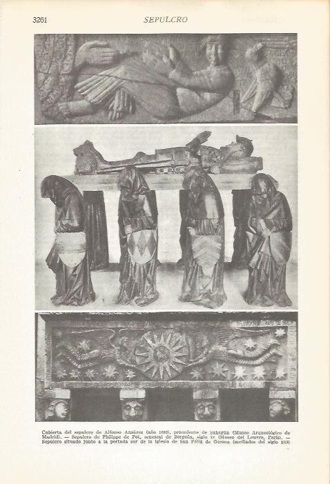 LAMINA 51586: Ejemplos de sepulcros
