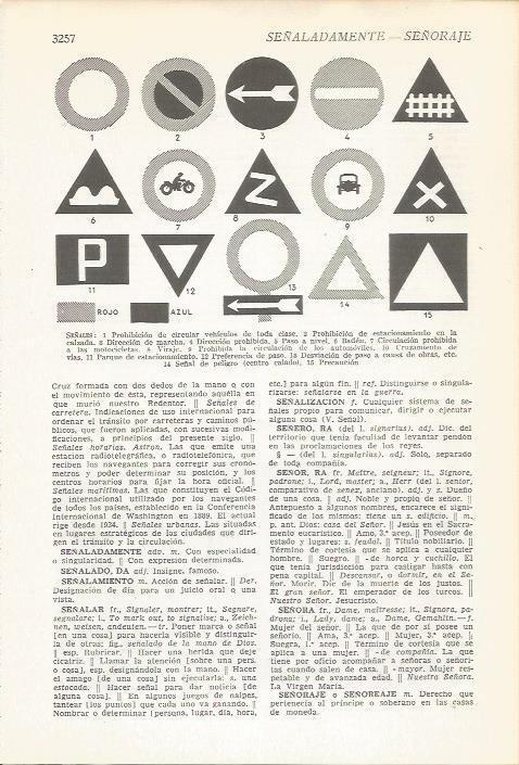 LAMINA 51584: Tipos de señales