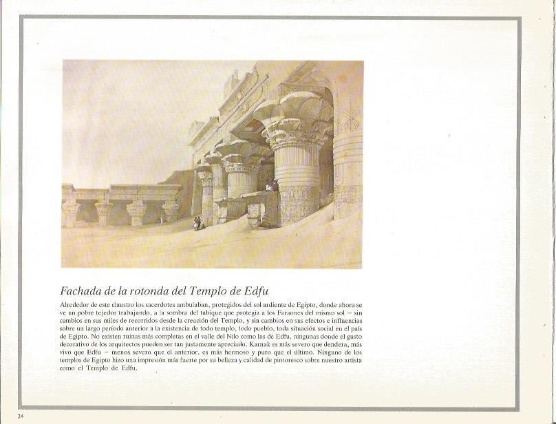 LAMINA 51735: Fachada de la rotonda del Templo de Edfu
