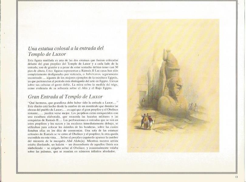 LAMINA 51730: Estatua en la entrada del Templo de Luxor
