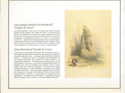 LAMINA 51730: Estatua en la entrada del Templo de Luxor