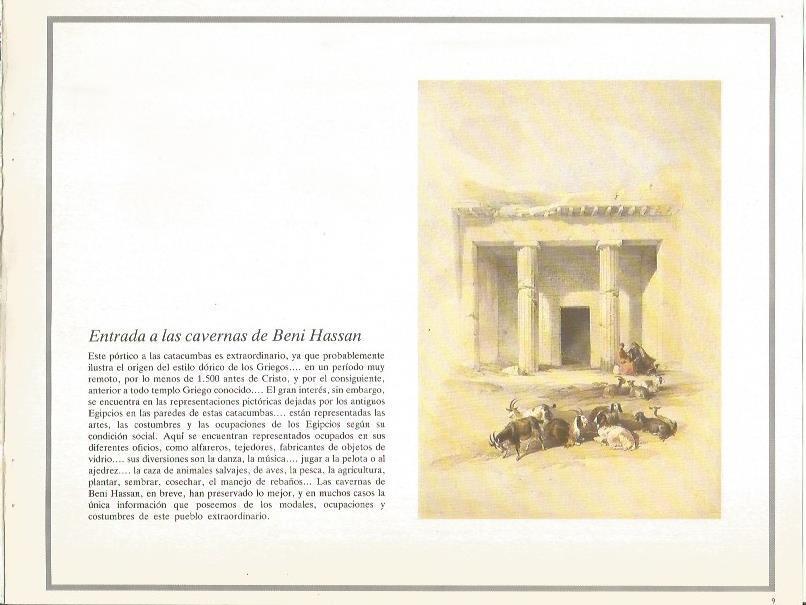 LAMINA 51728: Entrada a las cavernas de Beni Hassan