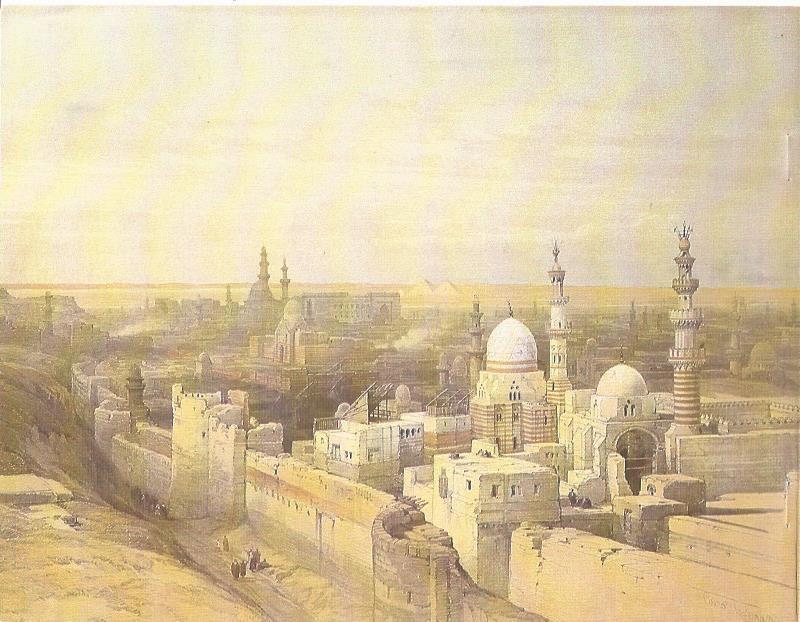 LAMINA 51727: Vista de la ciudadela de Gizah