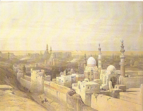 LAMINA 51727: Vista de la ciudadela de Gizah