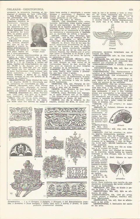 LAMINA 51721: Ornamentos