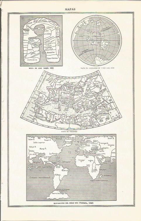 LAMINA 51681: Diferentes mapas