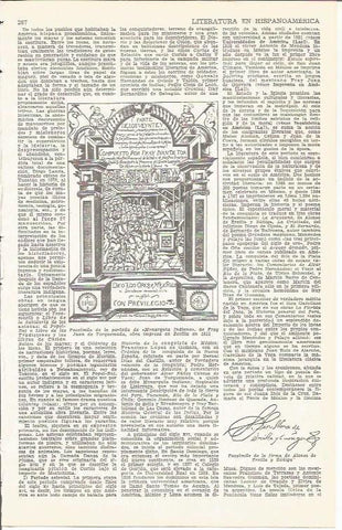 LAMINA 51676: Portada de la Monarquia Indiana