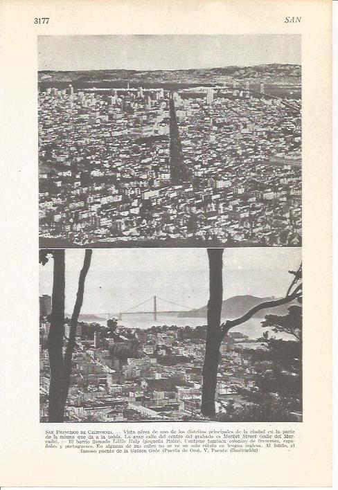LAMINA 51547: Vistas de San Francisco, Estados Unidos