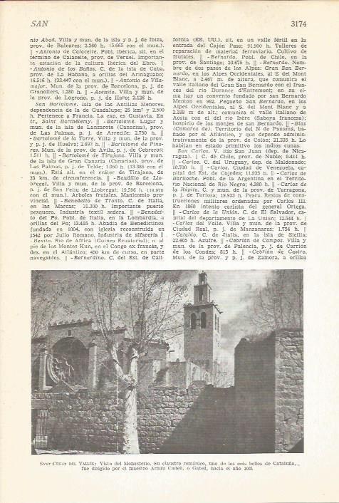 LAMINA 51546: Monasterio de Sant Cugat del Valles, Barcelona