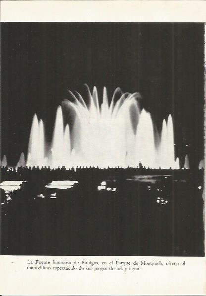 LAMINA 51421: Font Magica de Montjuic, Barcelona
