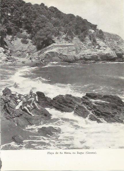 LAMINA 51414: Playa de Sa Riera en Begur, Girona