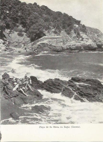 LAMINA 51414: Playa de Sa Riera en Begur, Girona