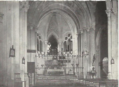 LAMINA 51408: Interior del Santuario de Nuria