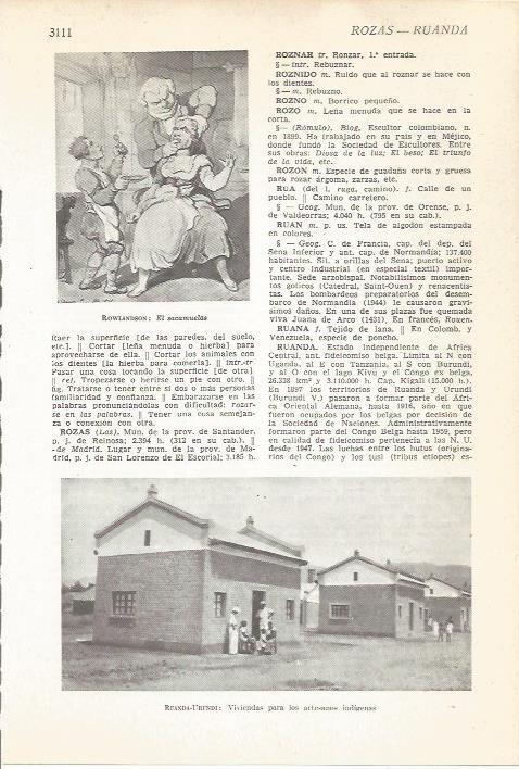 LAMINA 51449: Ruanda. Viviendas para artesanos