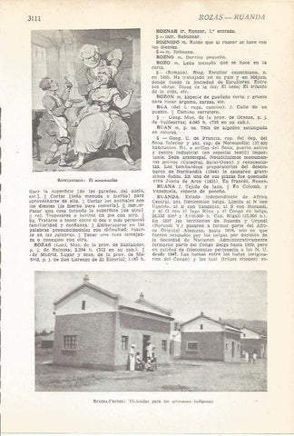 LAMINA 51449: Ruanda. Viviendas para artesanos