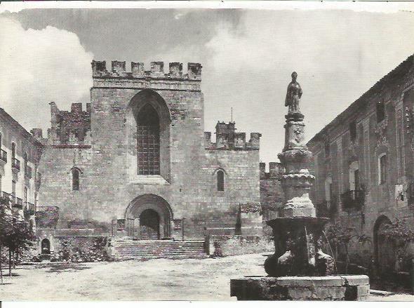 LAMINA 51443: Plaza del Monasterio de Santes Creus
