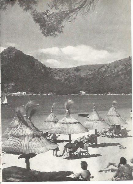 LAMINA 51437: Playa de Fomentor en Mallorca
