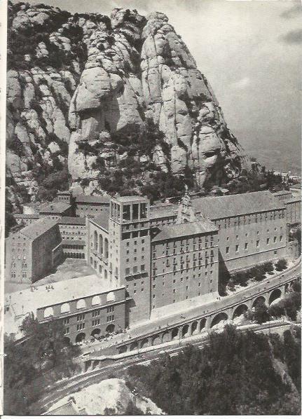 LAMINA 51431: Vista de Montserrat, Barcelona