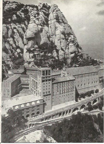 LAMINA 51431: Vista de Montserrat, Barcelona