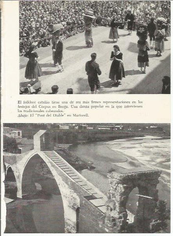 LAMINA 51430: Corpus de Berga y Pont del Diable de Martorell