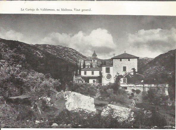 LAMINA 51439: Cartuja de Valldemosa en Mallorca