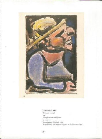 LAMINA 51377: Grotesques nº 4, por Rouault
