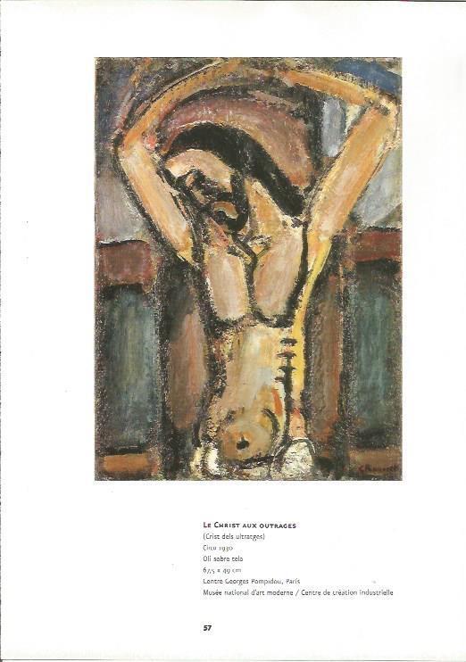 LAMINA 51376: Le Christ aux outrages, por Rouault