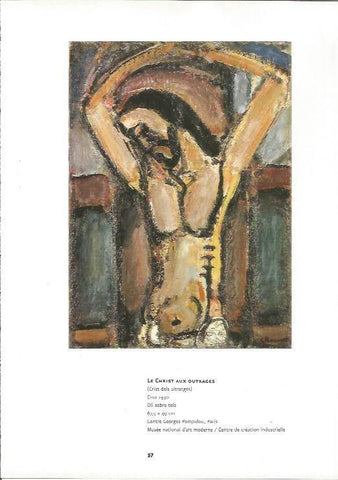 LAMINA 51376: Le Christ aux outrages, por Rouault