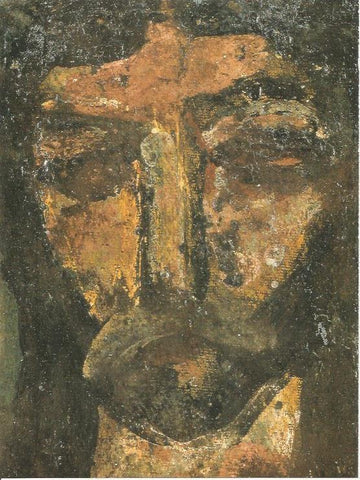 LAMINA 51374: Detalle de Cristo, por Rouault