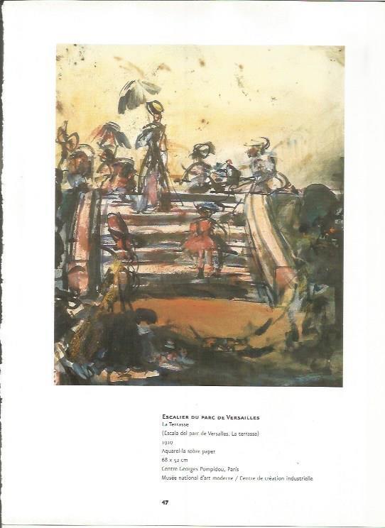 LAMINA 51371: Escalier du Parc de Versailles, por Rouault