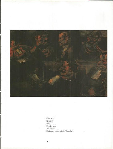 LAMINA 51369: L'Accuse, por Rouault