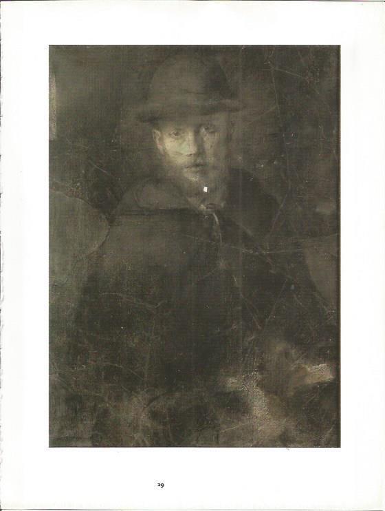 LAMINA 51363: Autorretrato de Rouault