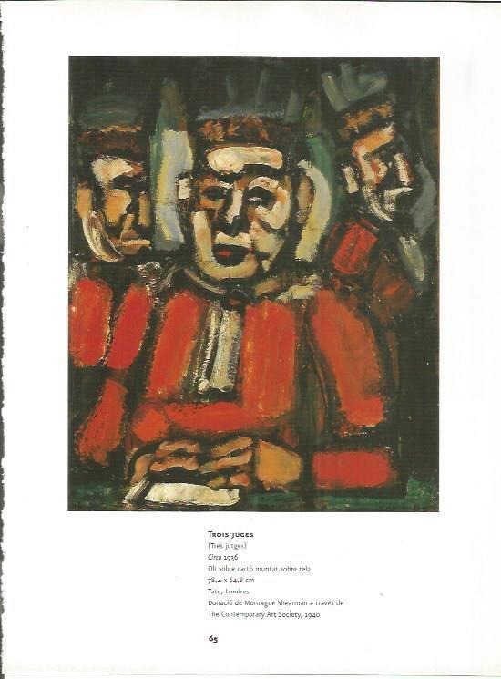 LAMINA 51380: Trois juges, por Rouault