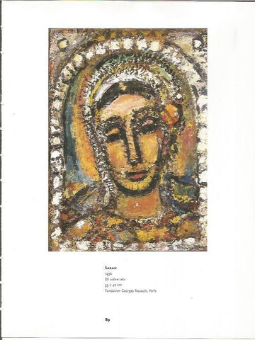 LAMINA 51398: Sarah, por Rouault