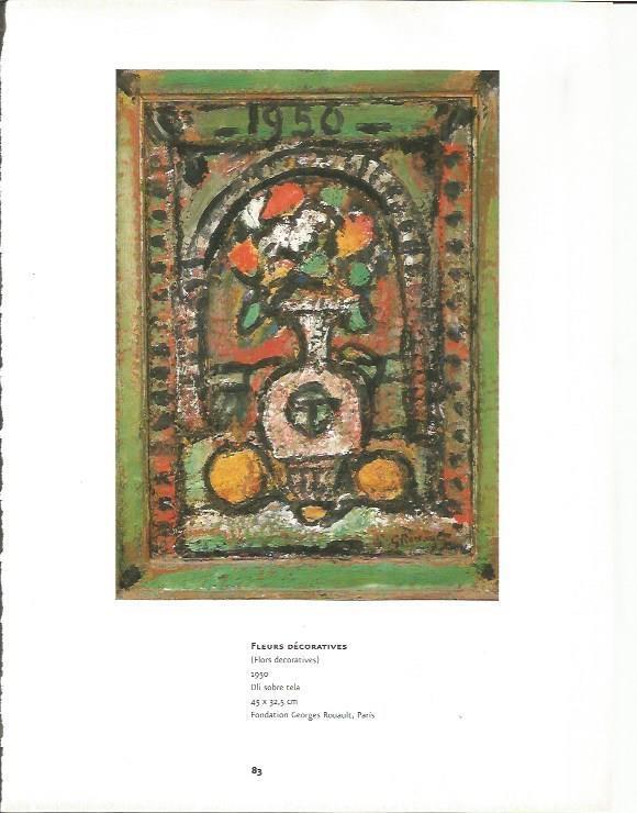 LAMINA 51395: Fleurs decoratives, por Rouault