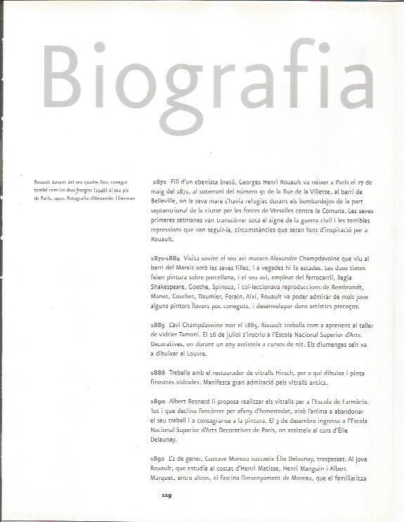 LAMINA 51388: Biografia de Georges Rouault
