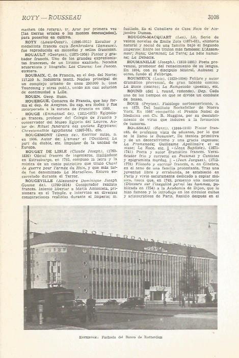 LAMINA 51451: Banco de Rotterdam en Rumania