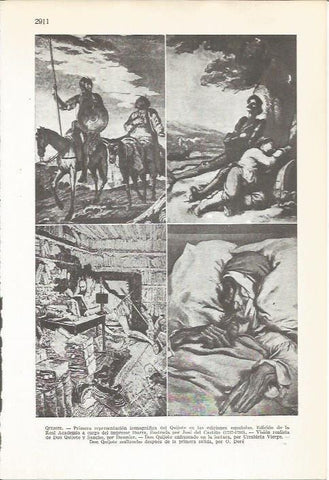 LAMINA 51515: Ilustraciones para el Quijote