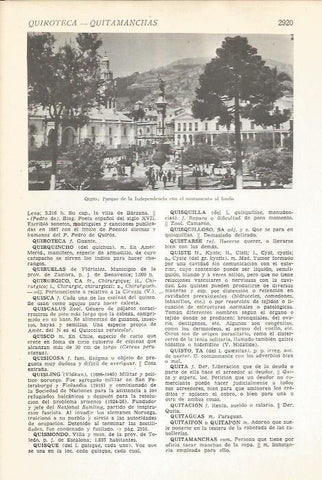 LAMINA 51513: Parque de la Independencia en Quito, Ecuador